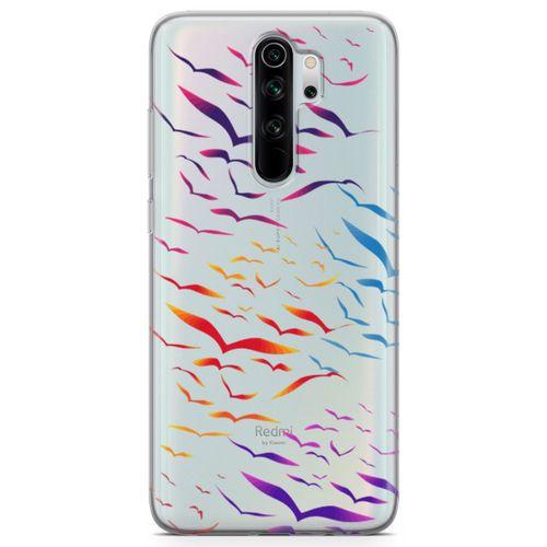 Xiaomi Redmi Note 8 Pro Kılıf Göç Zamanı Arka Kapak Koruma Desenli Full Koruyucu
