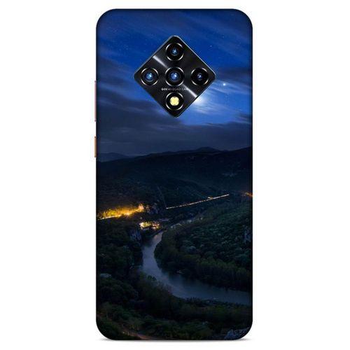 Lopard İnfinix Zero 8 Uyumlu Kılıf Gece'S (50) Shockproof Kılıf Şehir Işıkları