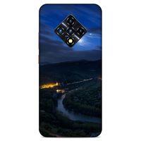 Lopard İnfinix Zero 8 Uyumlu Kılıf Gece'S (50) Shockproof Kılıf Şehir Işıkları