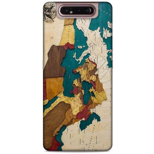 Samsung Galaxy A80 Uyumlu Kılıf Ottoman (15) Antişok Kılıf Osmanlı Haritası