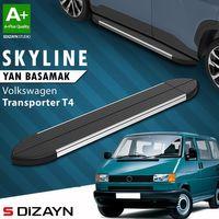 S-Dizayn VW Transporter T4 Kısa Şase Skyline Krom Yan Basamak 213 Cm 1995-2003 A+ Kalite