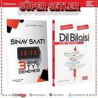 Etkili Matematik TYT Sınav Saati Genel Deneme ve AKM Dil Bilgisi Soru Bankası Seti 2 Kitap