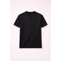 Kwon Bisiklet Yaka Basic Kısa Kollu İnce Triko Erkek T-Shirt - Siyah
