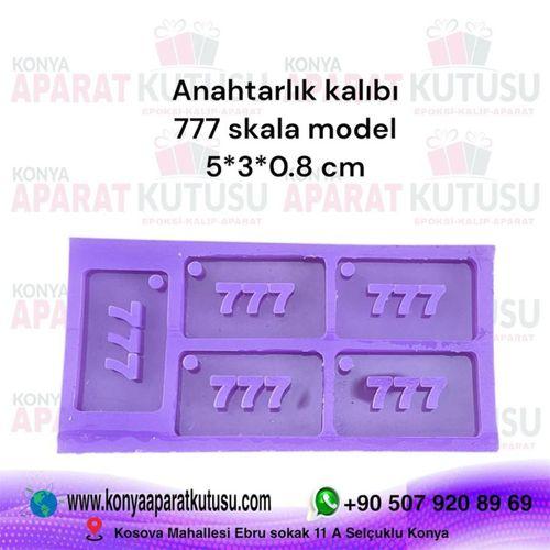 Anahtarlık kalıbı 777 skalaa