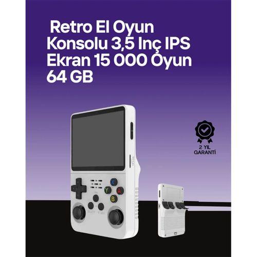 64 Gb Retro Oyun Konsolu – Çoklu Emülatör Desteği, Linux Tabanlı Açık Sistem