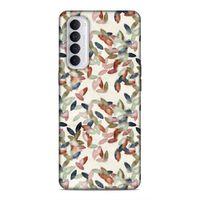 Oppo Reno 4 Pro Uyumlu Kılıf Romans (11) Tam Koruma Pembe