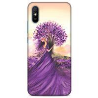 Y.Liva-2021 Özel Seri Lavanta Xiaomi Redmi 9A Kılıf Silikon Kapak