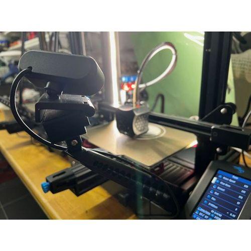 Ender 3 V2 Ucuz Kamera İçin Kamera Kolu Adaptörü 3D Baskı (Bu ürün Sadece Plastik parçadır - Almadan Önce Soru Sorabilirsiniz)