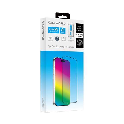 Galaxy S25 Ultra CaseWorld Applicator Serisi 2.5D Eyesafe Mavi Işık Teknolojili 0.25mm Temperli Cam Ekran Koruyucu+ Uygulama Aparatı