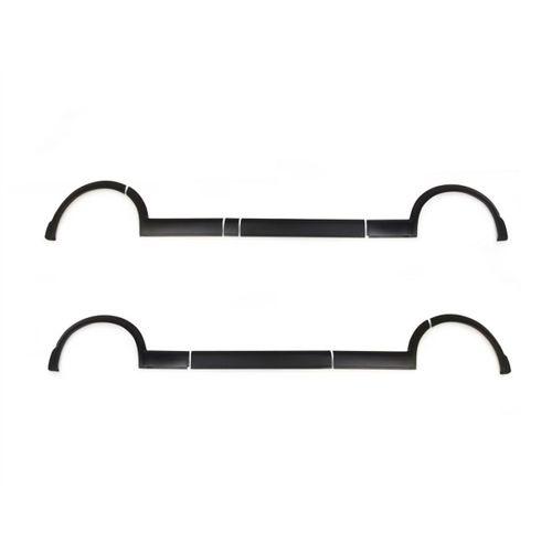 VOLKSWAGEN Transporter T6 2015 Set 11 Parça Çamurluk Kaplama Siyah Mat Asa Kum Desen Uzun Şase Çift Sürgülü