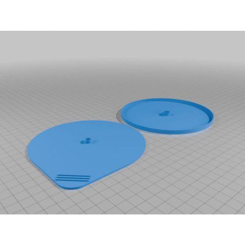 Parametrik Döner Tabla – 3D Baskı Stand Aparatı (Bu ürün Sadece Plastik parçadır - Almadan Önce Soru Sorabilirsiniz)