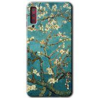 Galaxy A7 2018 Kılıf HD Desen Baskılı Arka Kapak - Almond Blossom