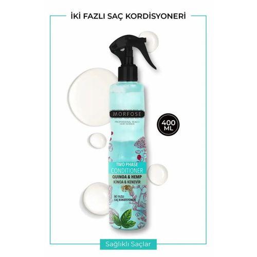 Çift Fazlı Kinoa & Kenevir Kondisyoner Fön Suyu 400 ML - mrfs