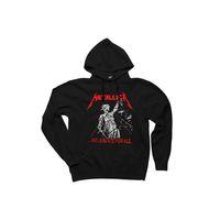 Metallica And Justice For All Siyah Kapşonlu Sweatshirt Hoodie