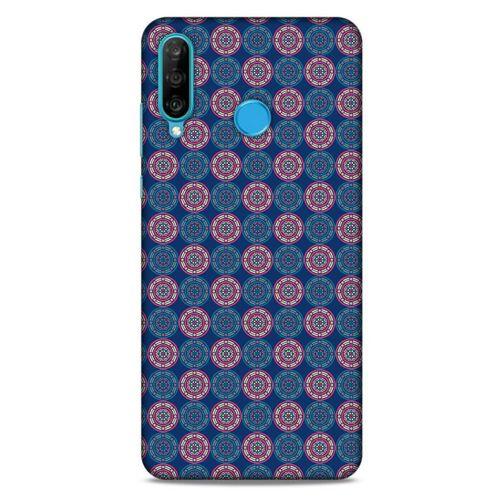 Ethnic Culture (23) Huawei P30 Lite Kılıf Silikon Kapak Desenli