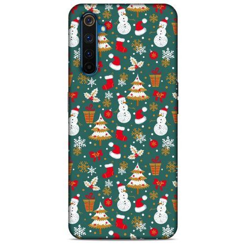Yılbaşı Süsleri 44 Oppo Realme 6 Pro Kılıf Silikon Kapak