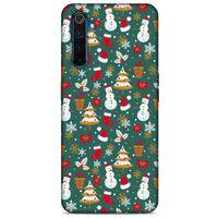 Yılbaşı Süsleri 44 Oppo Realme 6 Pro Kılıf Silikon Kapak