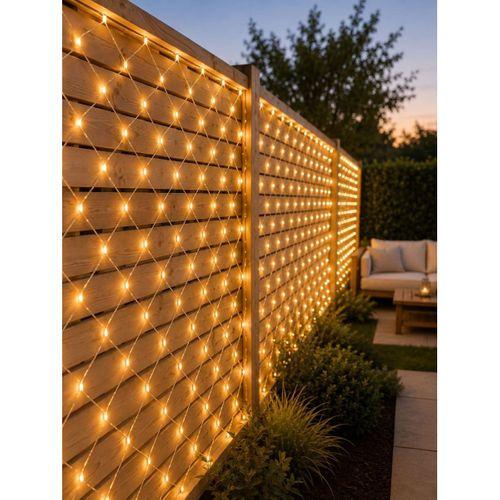 Led Ağ Işık Dekoratif File Aydınlatma Balkon Oda Ve Bahçe Süsleme Yeni Nesil