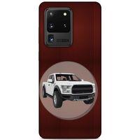 Lopard Samsung Galaxy S20 Ultra Uyumlu Kılıf PickUpX (5) Koruma Kabı Krem