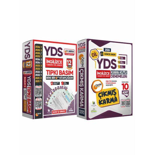 2026 YDS İNGİLİZCE ÖSYM Çıkmış Soru 12li Tıpkı Basım ve Çıkmış Karma 10lu Deneme 2li Set TG Çözümlü
