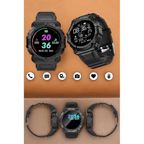 Unisex Tasarımıyla Klasik Ve Spor Kombinlere Uygun Akıllı Saat