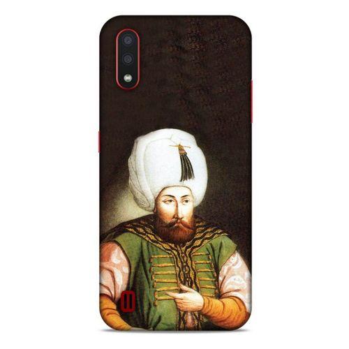 Samsung Galaxy A01 Uyumlu Kılıf Ottoman (24) Darbe Emici Kılıf III. Murad