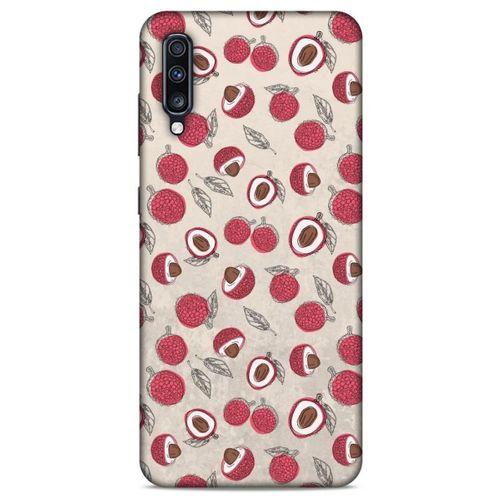 Frutix Lychee 01 Samsung Galaxy A70s Kılıf Desenli Silikon
