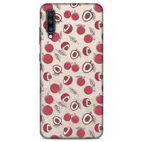 Frutix Lychee 01 Samsung Galaxy A70s Kılıf Desenli Silikon