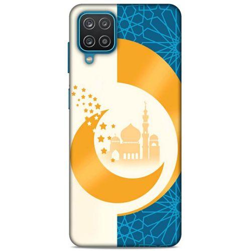 Lopard Samsung Galaxy A12 Uyumlu Kılıf Ramazan (13) Baskılı Silikon Kap