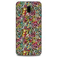 Graffitix (46) Desenli Silikon Kapak Samsung Galaxy J6 Plus Kılıf