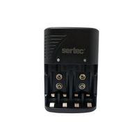 Sertech 9 Volt Pil Şarj Cihazı- 4 Pil Uyumlu Destekli