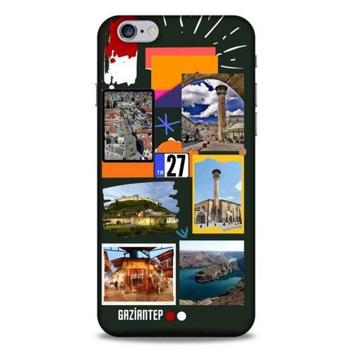 Lopard Apple Iphone 6 Plus Uyumlu Kılıf Şehirli ※ (27) Gaziantep Tasarımlı Kılıf