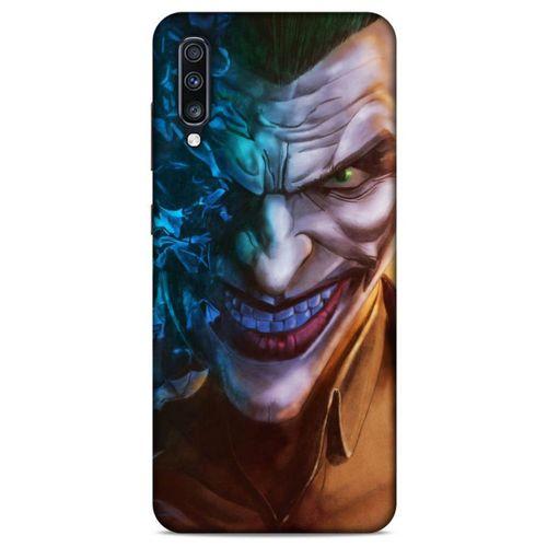 Samsung Galaxy A70 Uyumlu Kılıf Joker (27) Tasarımlı Kılıf Bebek mavisi