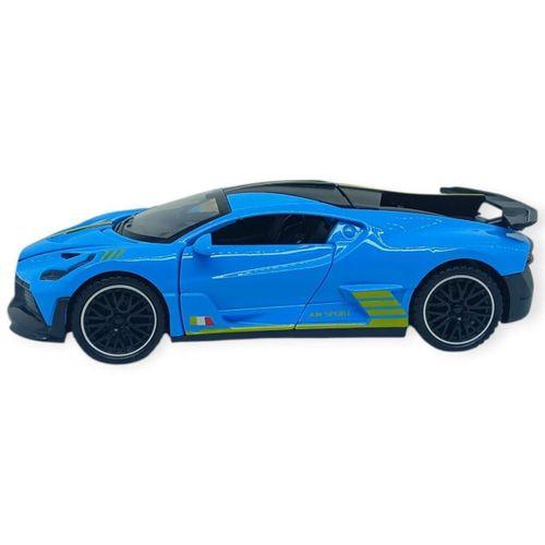 Sesli Işıklı Spor Araba 15 cm - 3241D- Mavi