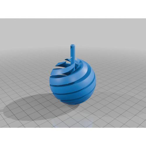 Noel Küresi 2 3D Baskı (Bu ürün Sadece Plastik parçadır - Almadan Önce Soru Sorabilirsiniz)