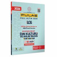 2026 8 Sınıf Full LGS Altın Seri FULAS DİN KÜLTÜRÜ ve AHLAK BİLGİSİ Çıkmış Soru Bankası Modüler Set