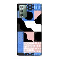 Samsung Galaxy Note 20 Uyumlu Kılıf Insomnia (44) Tough Armor Kılıf Mavi Siyah