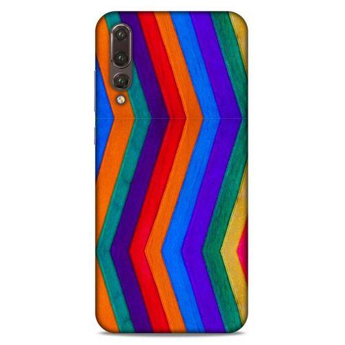 Lopard Huawei P20 Pro Uyumlu Kılıf Wood'X (25) Antişok Kapak Baskılı
