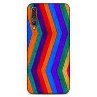 Lopard Huawei P20 Pro Uyumlu Kılıf Wood'X (25) Antişok Kapak Baskılı