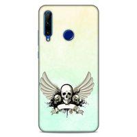 Lopard Huawei Honor 20 Lite Uyumlu Kılıf Tattoo's (8) Baskılı Kılıf Yeşil Beyaz