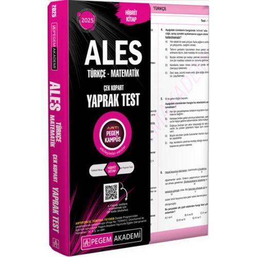 ALES Çek Kopart Yaprak Test Pegem Yayınları