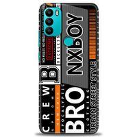General Mobile GM 21 Plus Kılıf HD Baskılı Kılıf - NxBoy + Tam Ekran Koruyucu