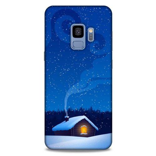 Samsung Galaxy S9 Kılıf Snowix (21) Koruyucu Kapak Parliement Mavi