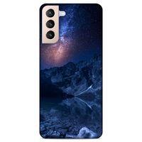 Lopard Samsung Galaxy S21 Plus Uyumlu Kılıf Gece'S (18) Telefon Kılıfları Lacivert