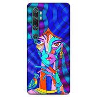 Lopard Xiaomi Mi Cc9 Pro Uyumlu Kılıf Sürreal Yüzler ♀ (45) Liquid Air Kılıf Baskılı