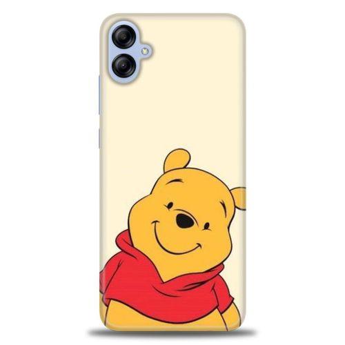 Samsung Galaxy A04E Kılıf HD Baskılı Kılıf - Winnie the Pooh + Tam Ekran Koruyucu