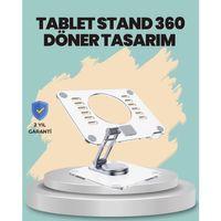 Çift Eksenli Ayarlanabilir Tablet Destek Standı