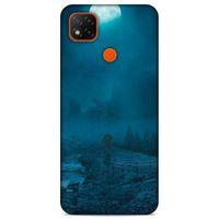 Lopard Xiaomi Redmi 9C Uyumlu Kılıf Gece'S (45) Liquid Air Kılıf Turkuaz