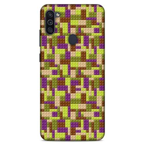 Lopard Samsung Galaxy M11 Uyumlu Kılıf BloX (50) Shockproof Kılıf Kahve Yeşil