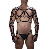 Lastik Göğüs Ve Çivili Külot Harness Takım - Brfm181